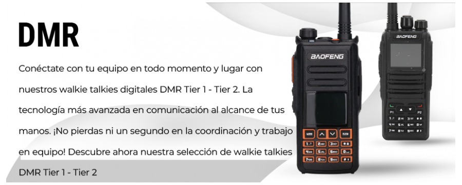 Walkie-Talkies Digitales DMR kompatibel mit Motorola