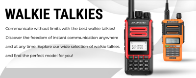 Venta online de Walkie Talkie. Los mejores Walkie talkies del mundo.